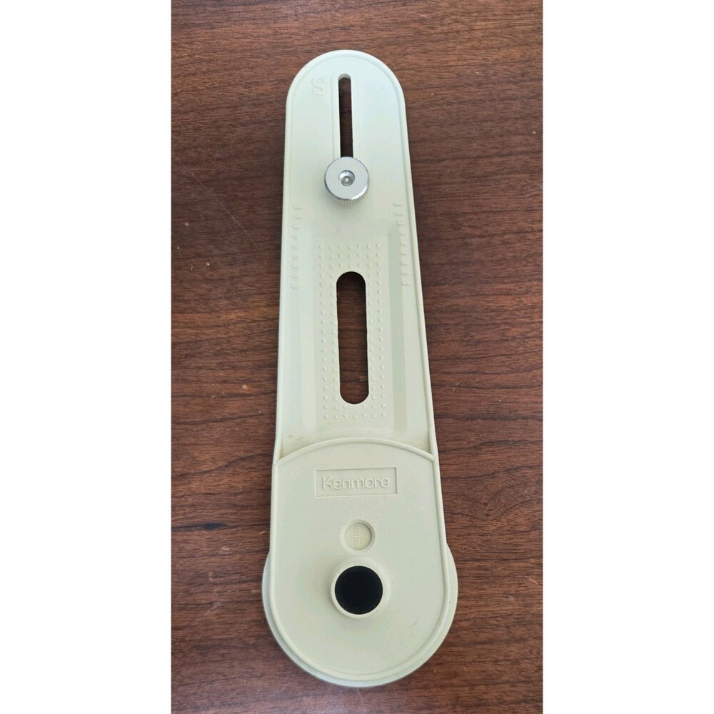 Vintage Sears Kenmore Buttonholer tool Adjustable Plastic Sewing Machine Part